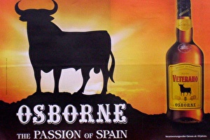 The Osborne bull, guardian of the Spanish roads